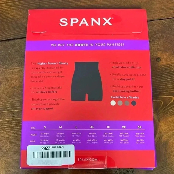 SPANX Higher Power Shorty | Size L | Chestnut Brown - Picture 5 of 8